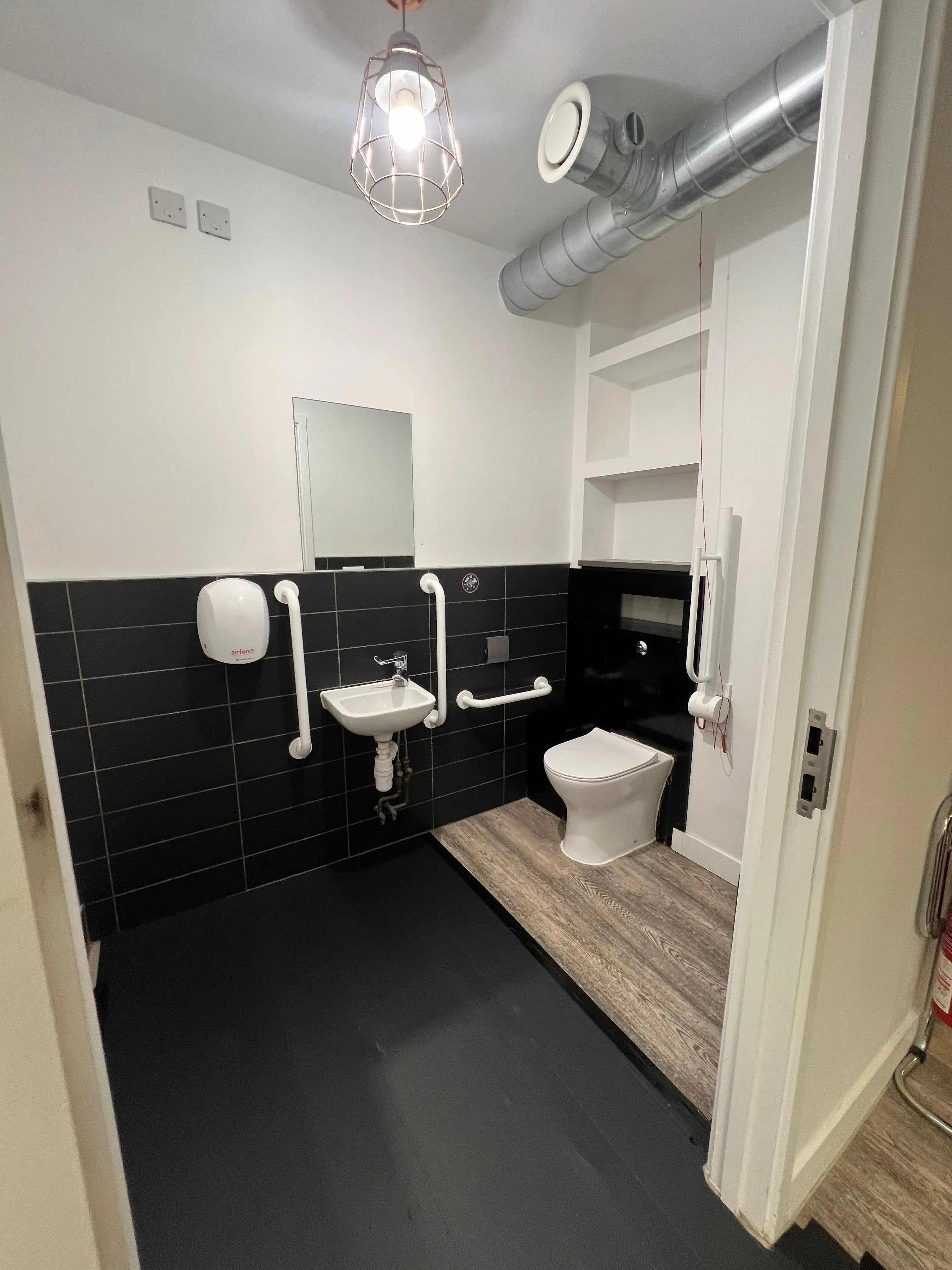 Before: Commercial Disabled Toilet Renovation