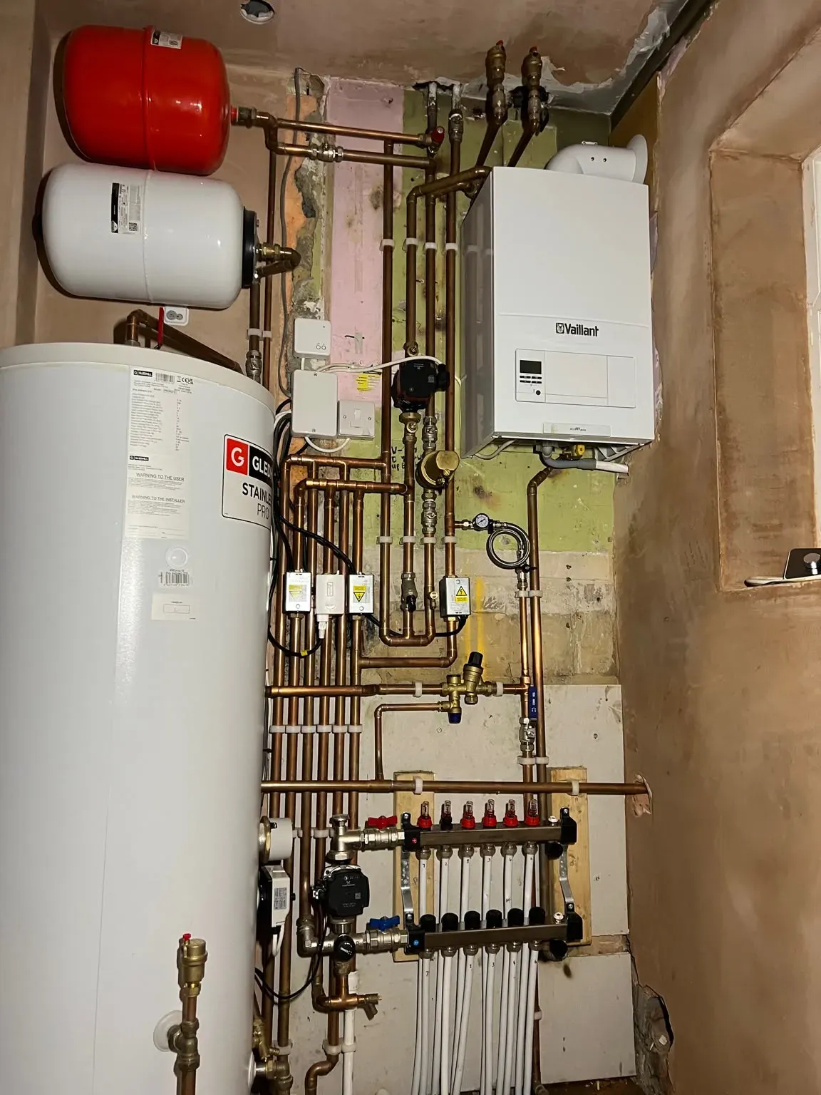 After: Heating, Hot Water & Underfloor System