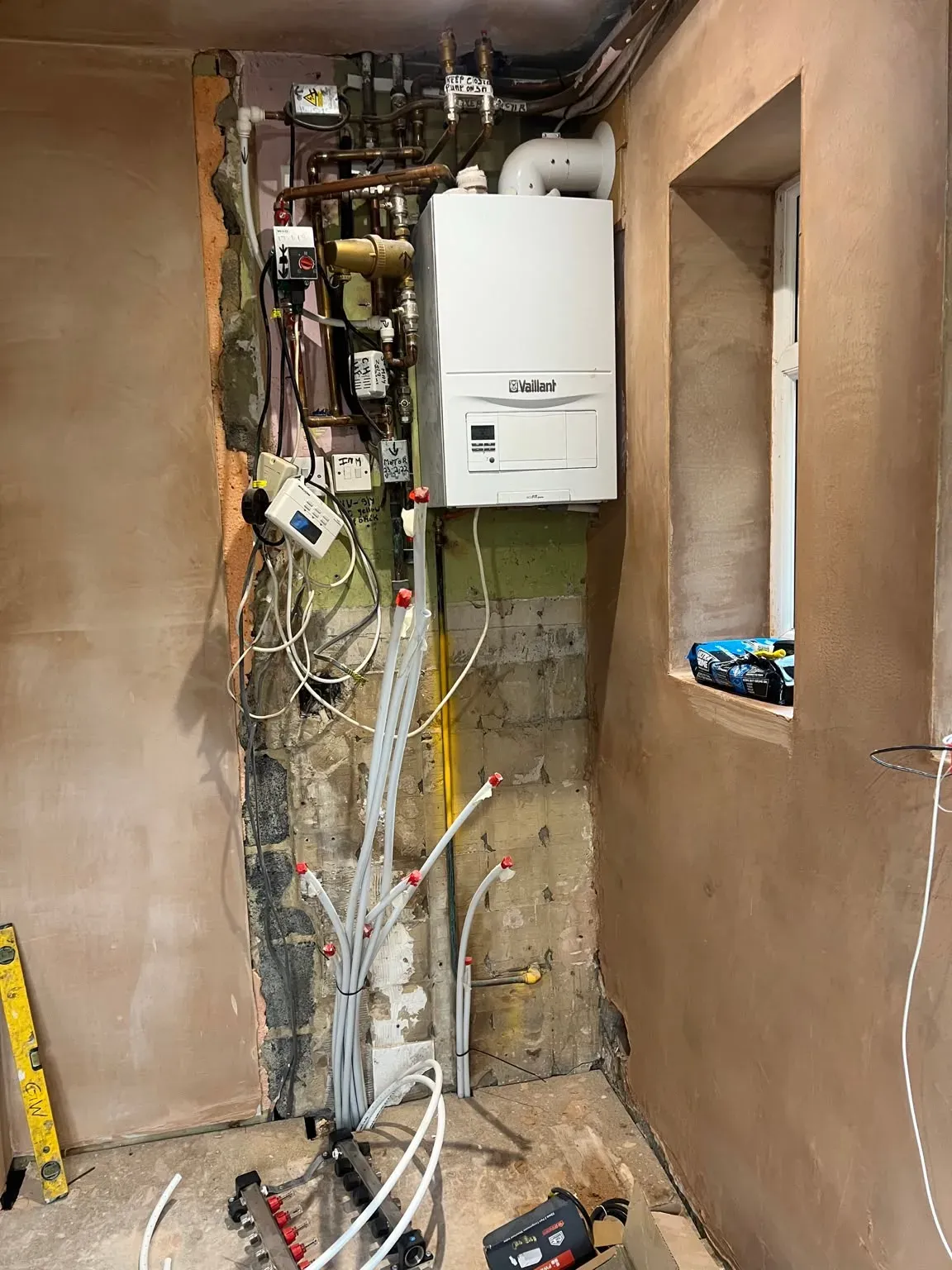 Before: Heating, Hot Water & Underfloor System