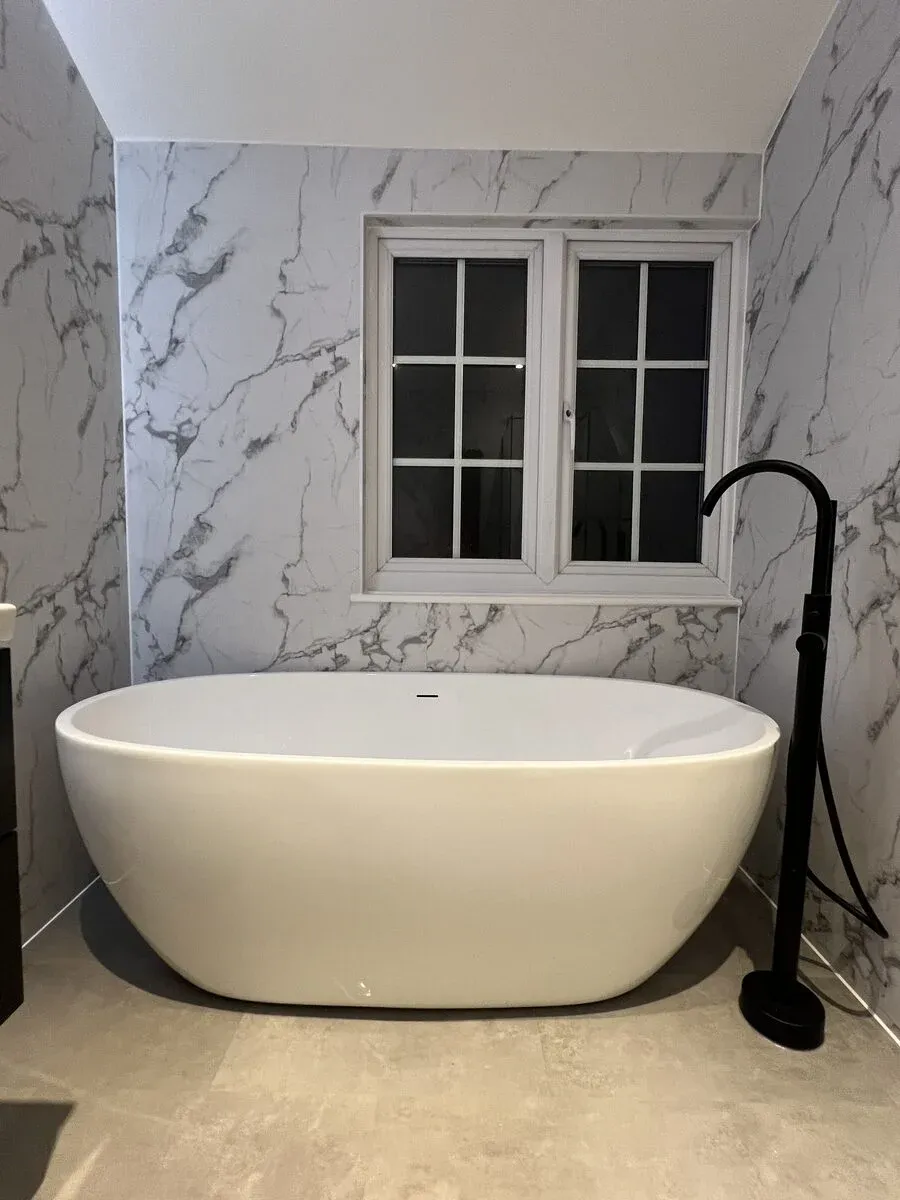 Completed heating and plumbing project by Ardleigh Green