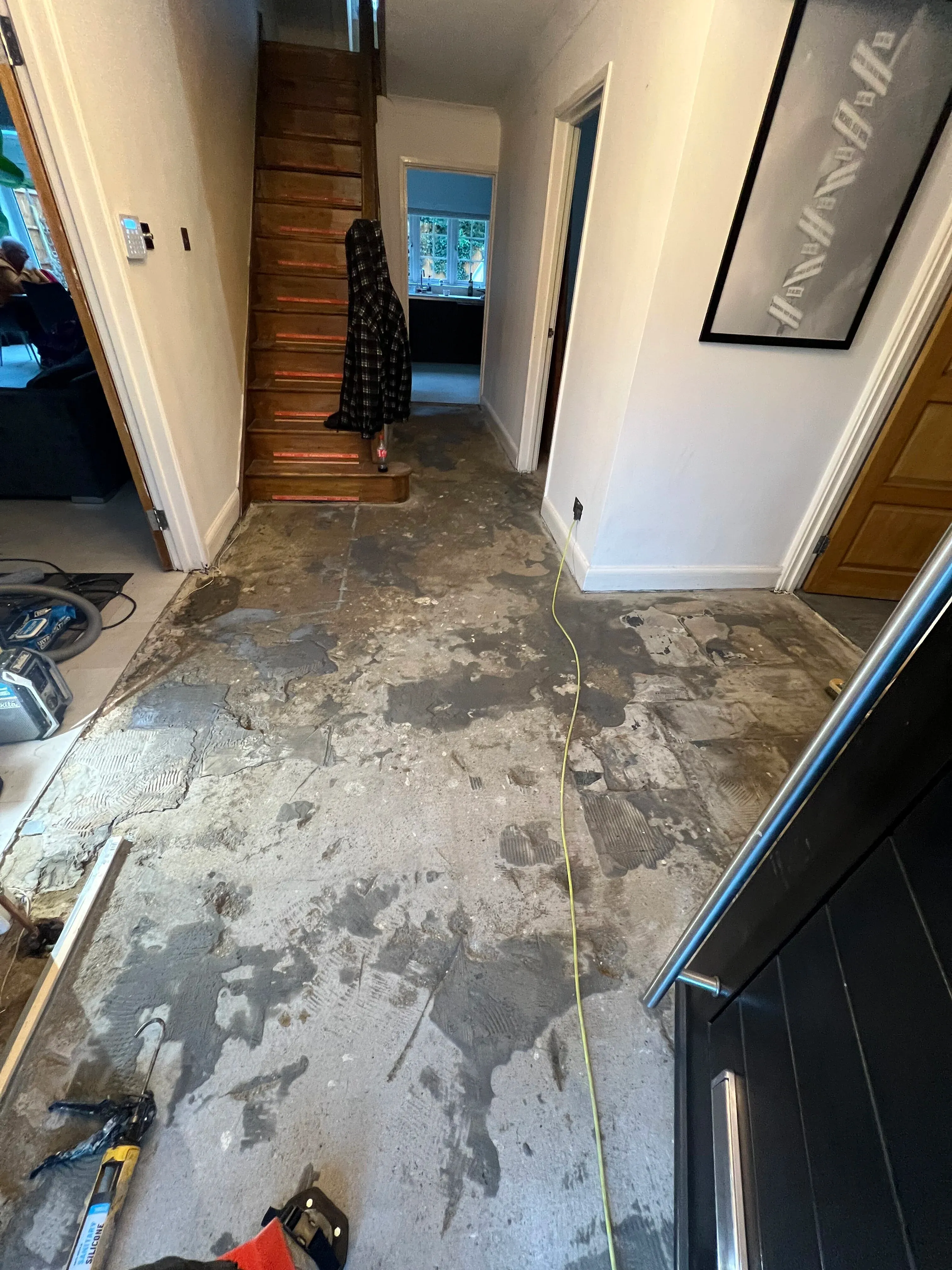 Before: Underfloor Heating